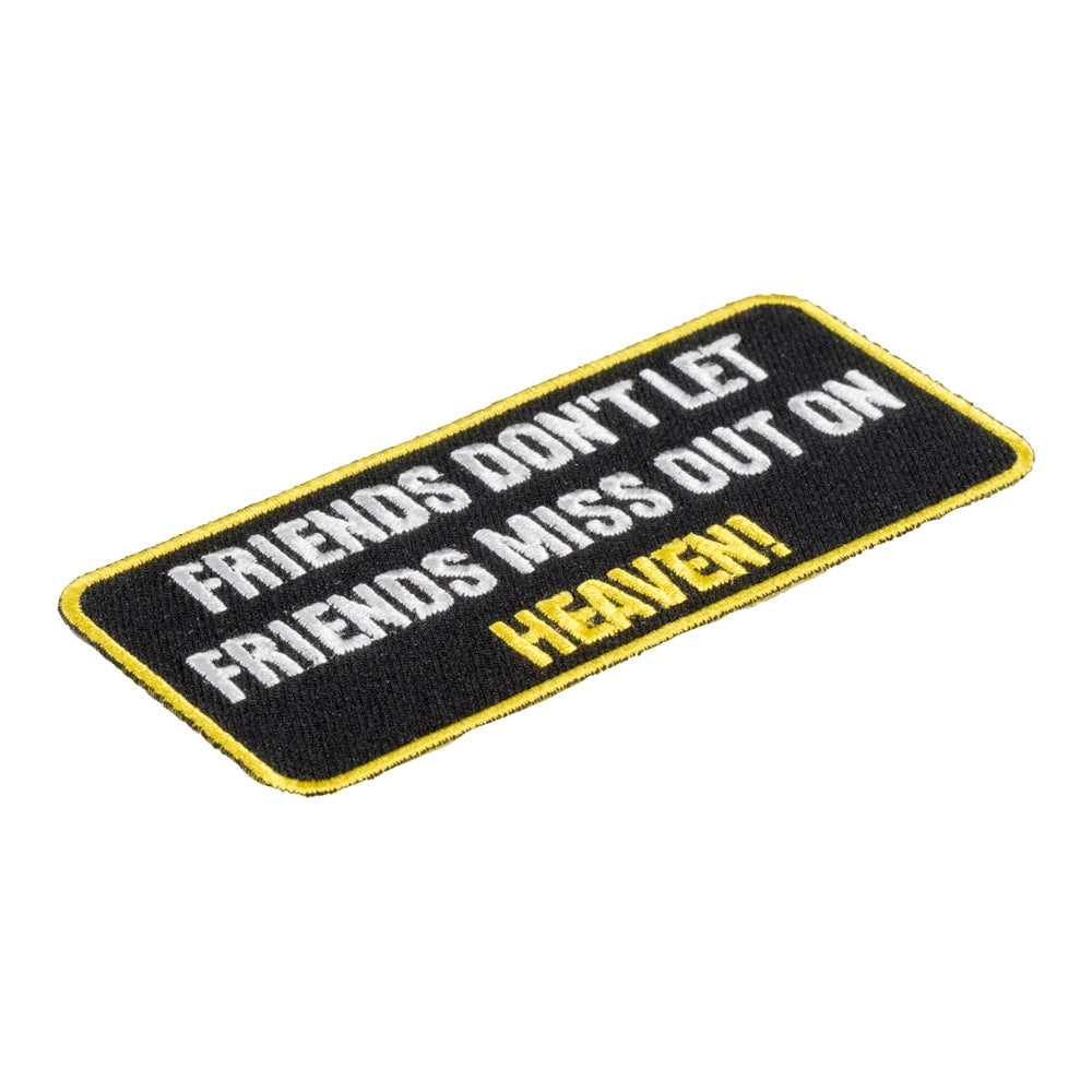 Friends Don't Let Friends Patch, Christian Patches — detail view 1