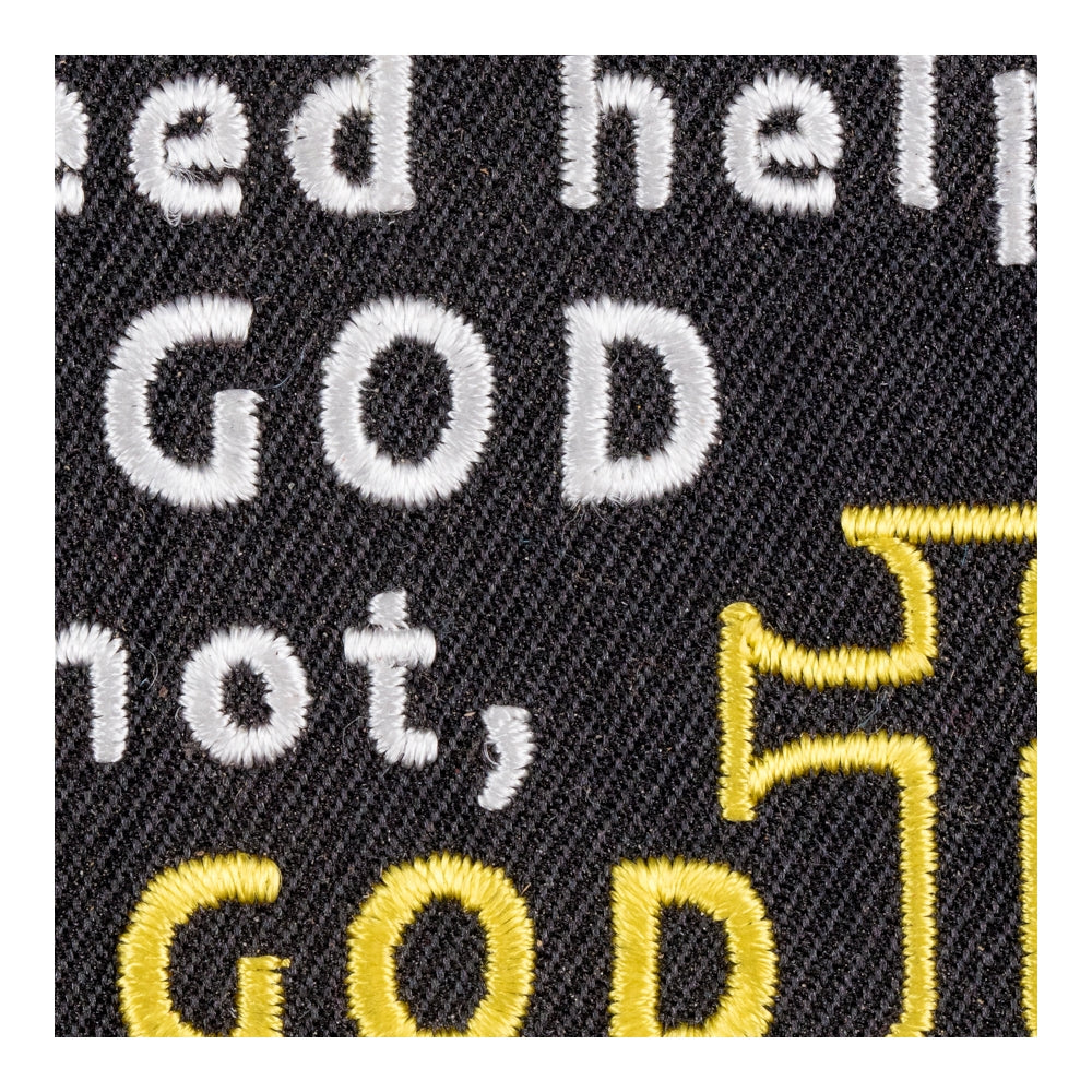 If You Need Help Ask God Patch, Religious Christian Patches — detail view 2