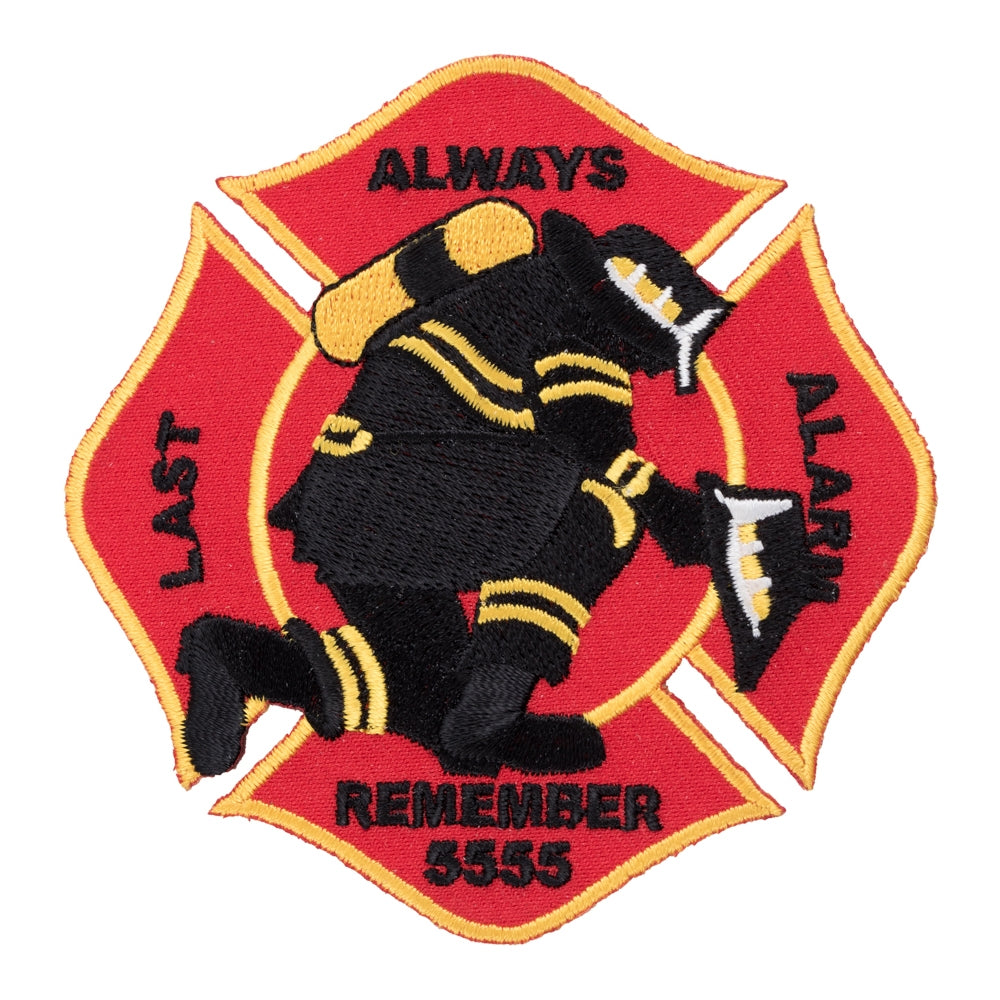 Firefighter 5555 Alarm Patch, Firefighter Patches — product image