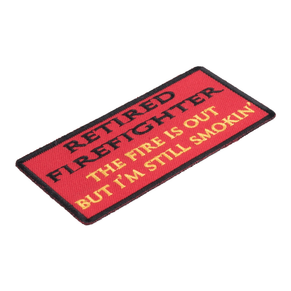 Still Smokin' Retired Firefighter Patch, Firefighter Patches — detail view 1