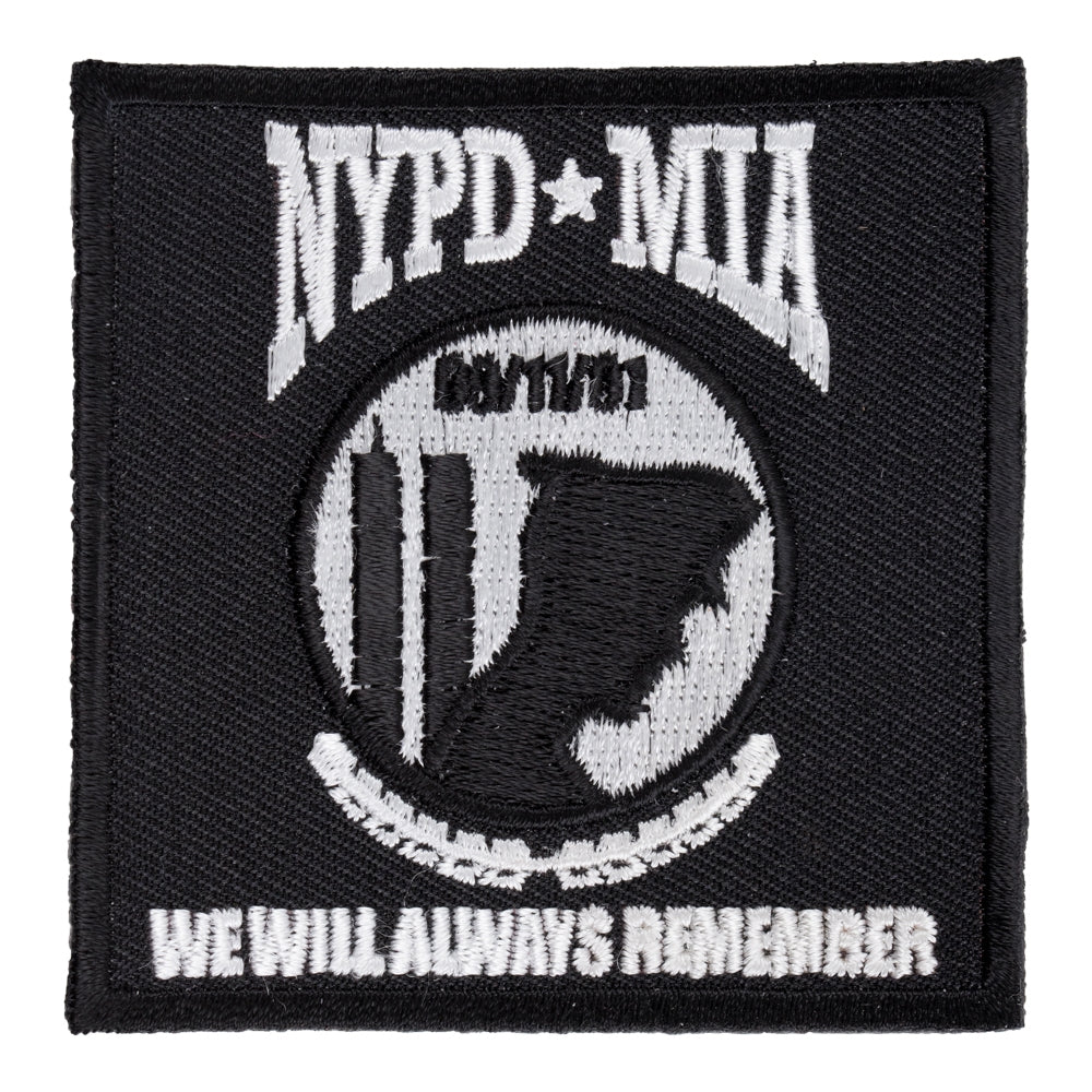 NYPD MIA 9-11 Always Remember Patch, 9-11 Patches — product image