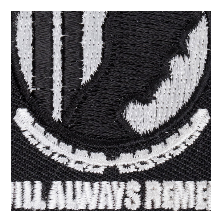 NYPD MIA 9-11 Always Remember Patch, 9-11 Patches — detail view 2