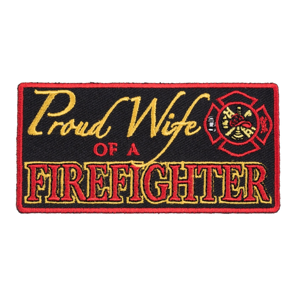 Proud Wife of A Firefighter Patch, Firefighter Patches — product image