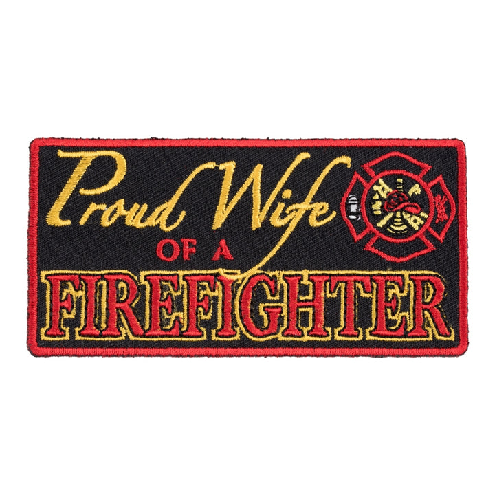 Proud Wife of A Firefighter Patch, Firefighter Patches — product image