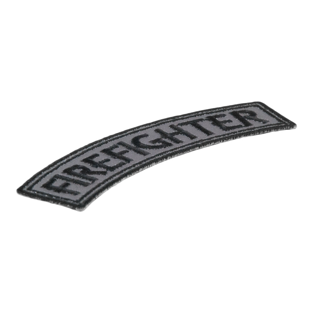 Firefighter Reflective Top Rocker Patch, Small Patch — detail view 1
