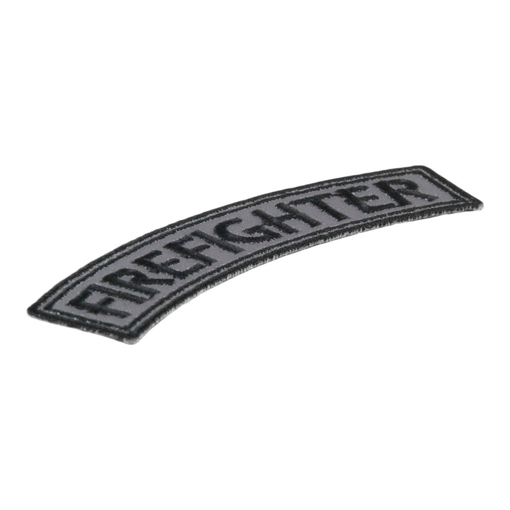 Firefighter Reflective Top Rocker Patch, Small Patch — detail view 1