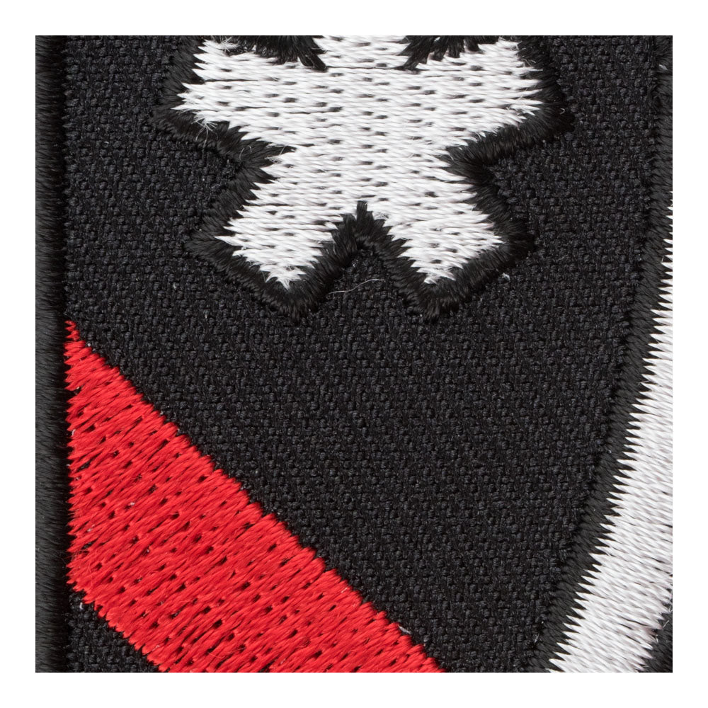 1* Thin Red Line Firefighter Shield Patch, Fire Department Patches — detail view 1