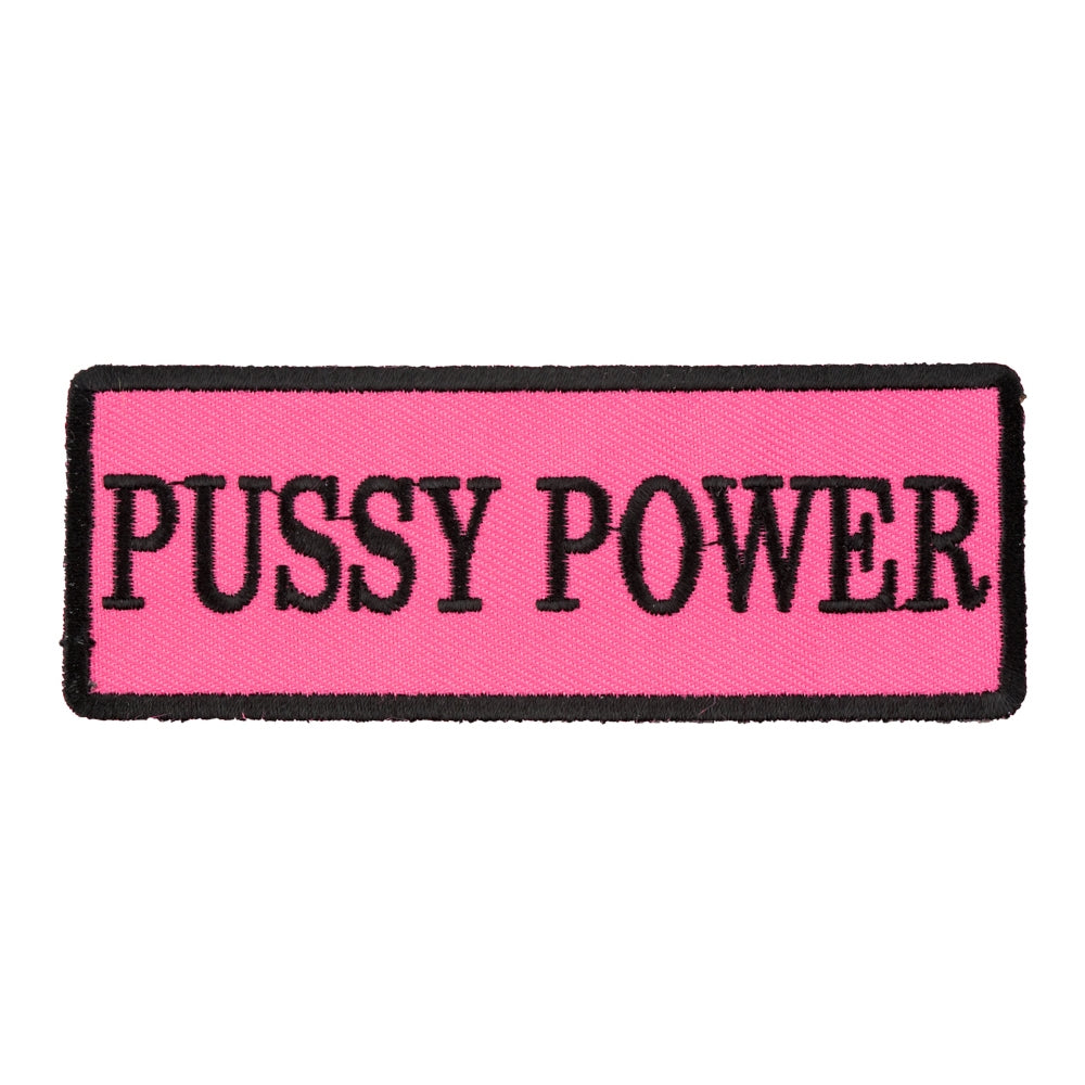 Pussy Power Pink &amp; Black Patch, Women&