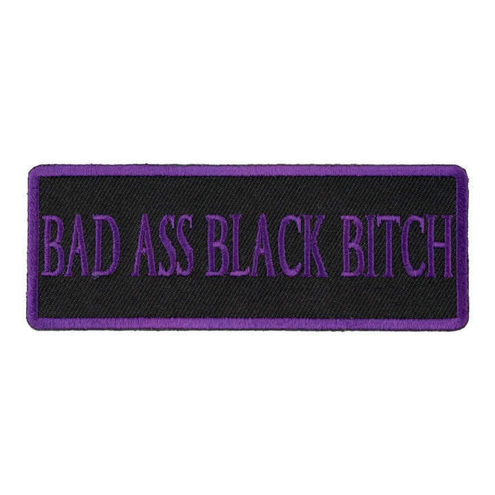 Bad Ass Black Bitch Purple Patch, Ladies Patches — product image