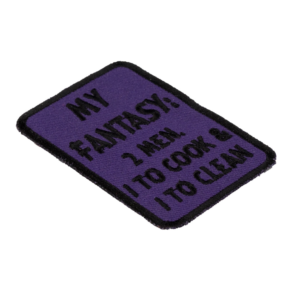 My Fantasy 2 Men Cook & Clean Patch, Ladies Patches — detail view 1