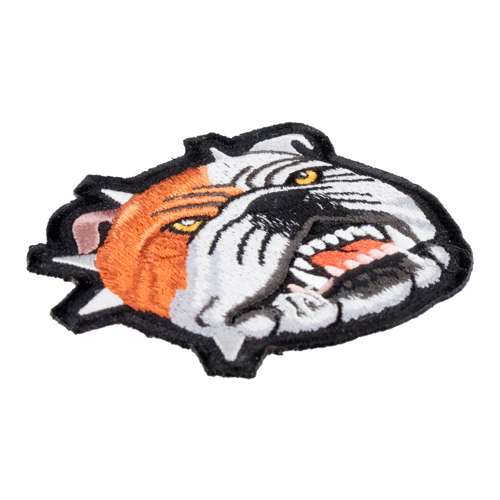 Bull Dog Growling & Snarling Patch, Animal Back Patches — detail view 1
