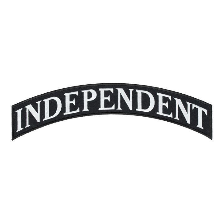 Independent Black &amp; White Rocker Patch, Large Size — product image