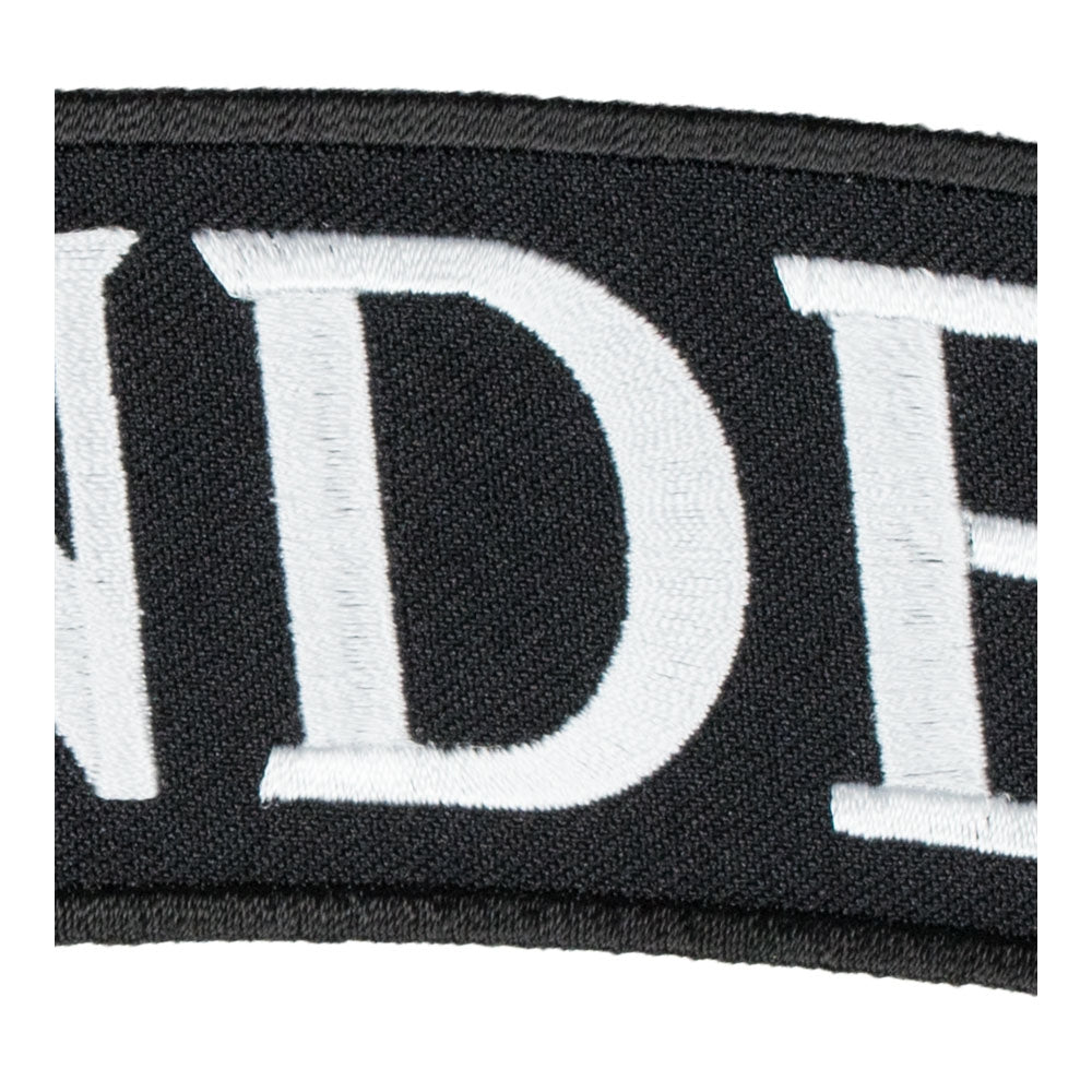 Independent Black &amp; White Rocker Patch, Large Size — detail view 2