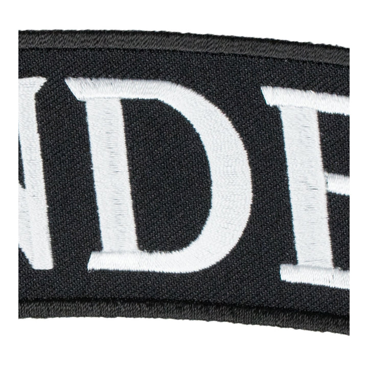 Independent Black &amp; White Rocker Patch, Large Size — detail view 2