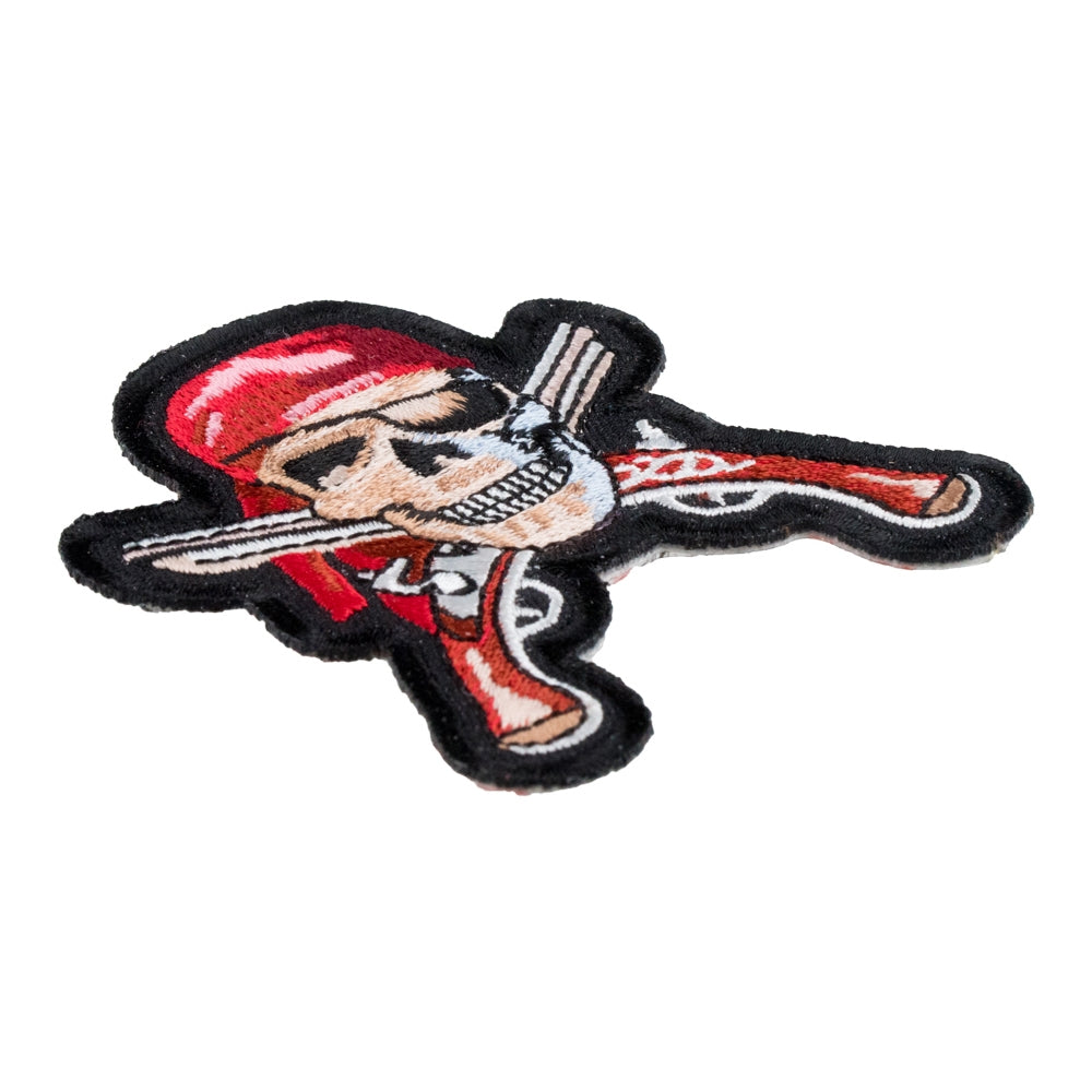 Pirate Skull With Guns Patch, Pirate Patches — detail view 1