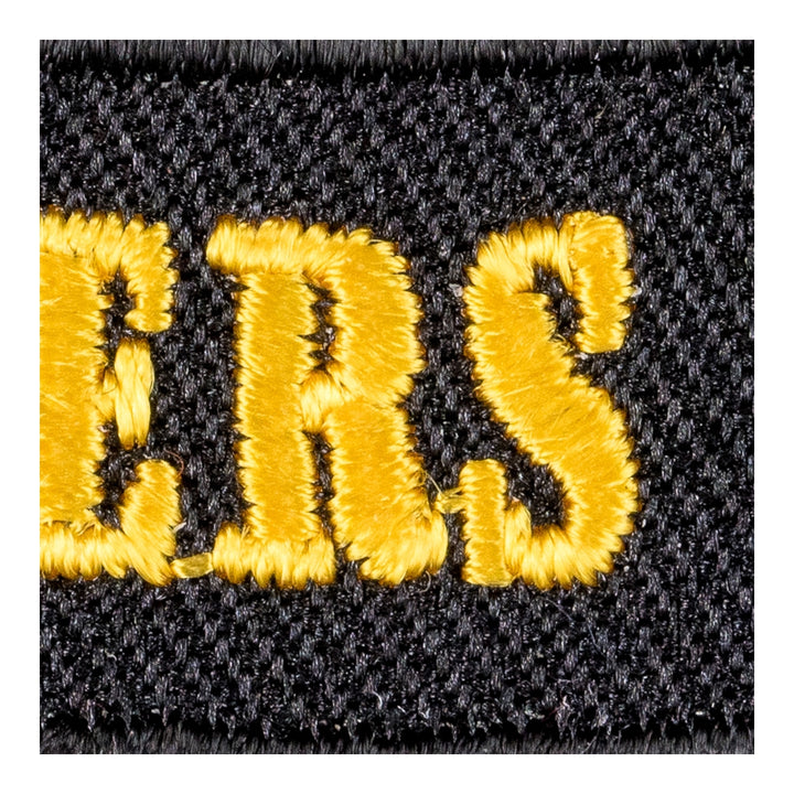 Brothers Forever Gold Rocker Patch, Small Size — detail view 2