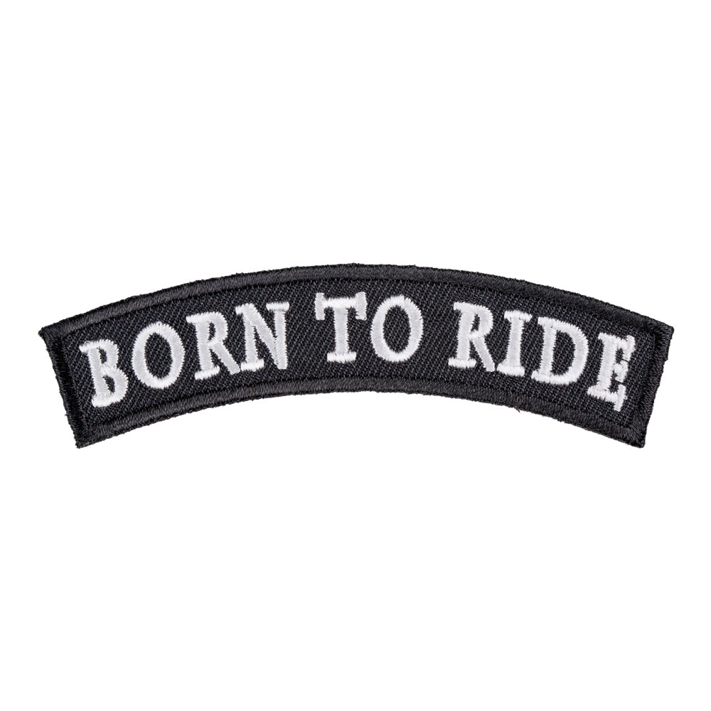 Born To Ride Rocker Patch, Small Size — product image