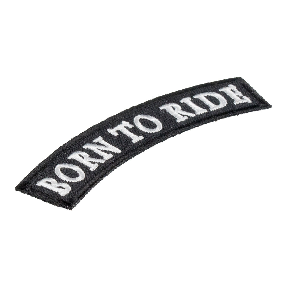 Born To Ride Rocker Patch, Small Size — detail view 1