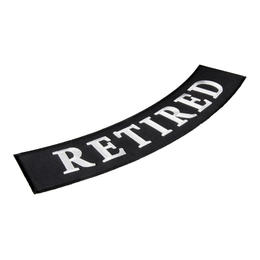 Retired Bottom Rocker Patch, Large Size — detail view 1