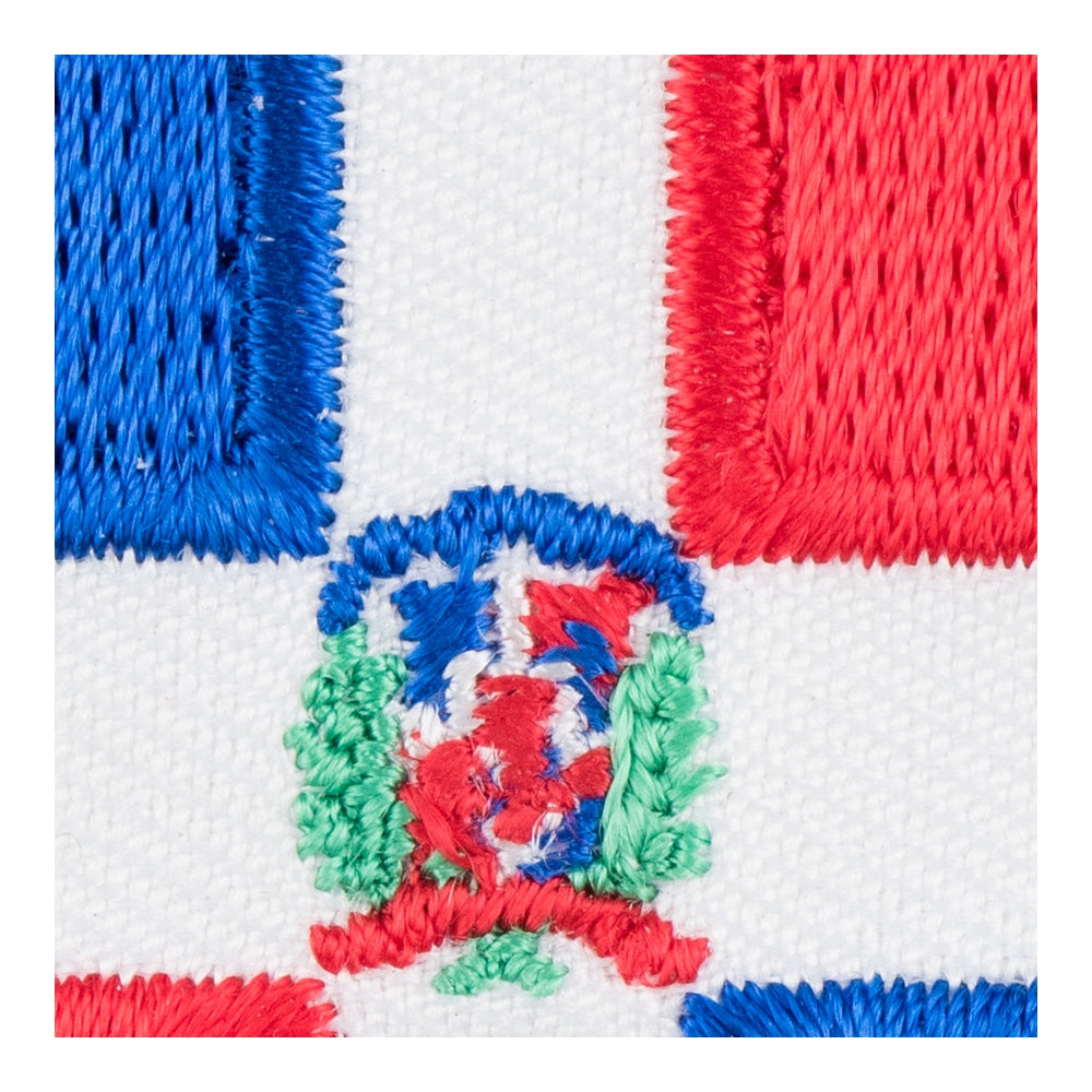 American &amp; Dominican Republic Flag Patch, U.S. Flag Patches — detail view 1