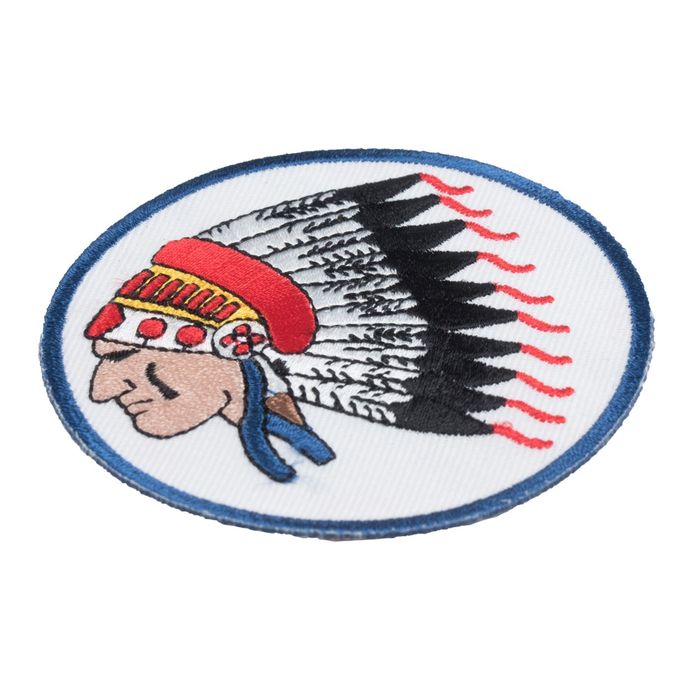 Indian Chief Headdress Patch, Native American Patches — detail view 2