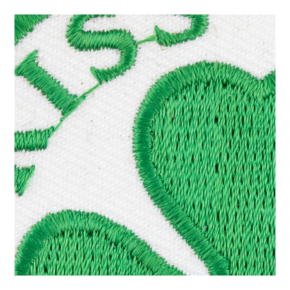 Kiss Me Irish Shamrock Patch, Irish Shamrock Patches — detail view 2