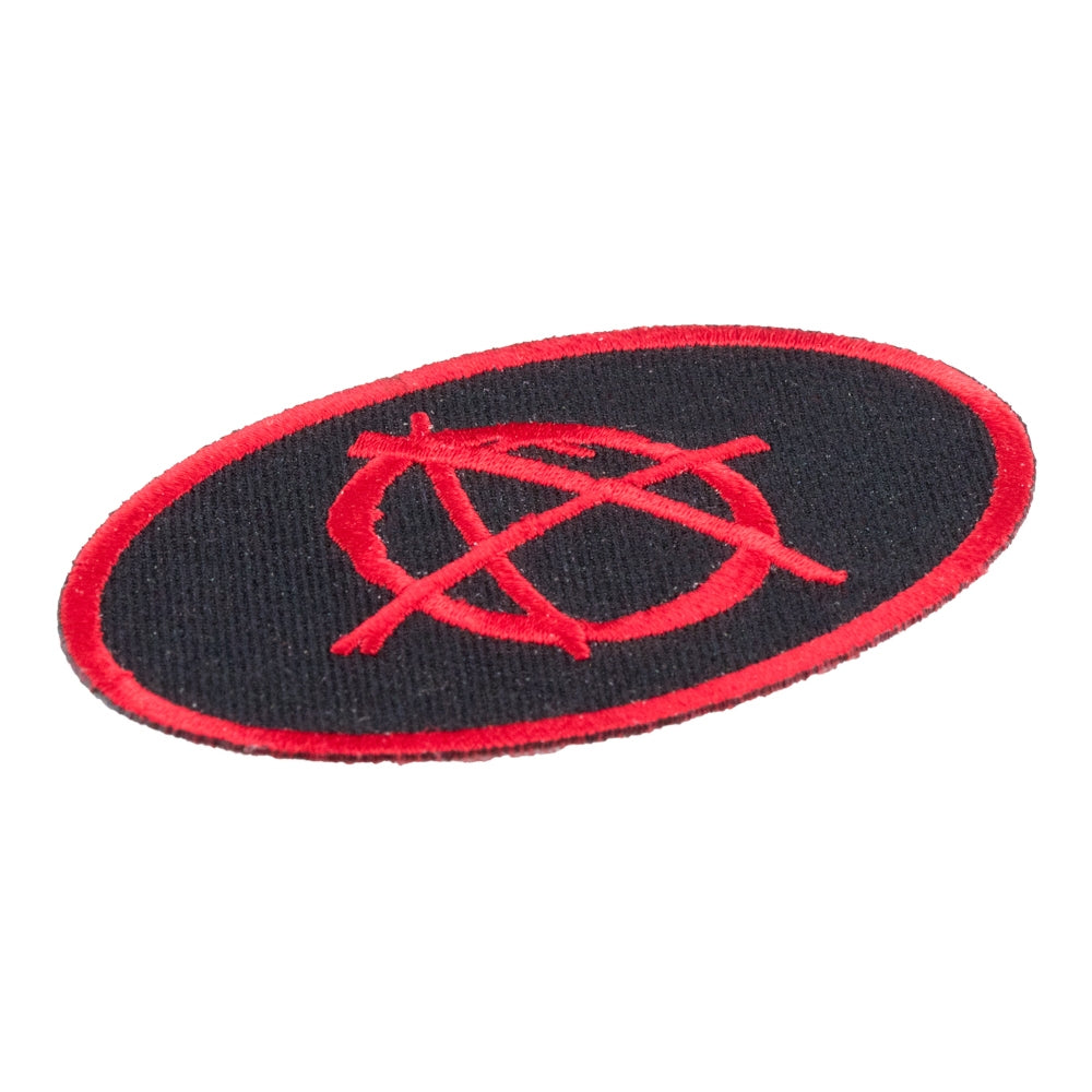 Oval Anarchy Symbol Patch, Anarchy Patches — detail view 1