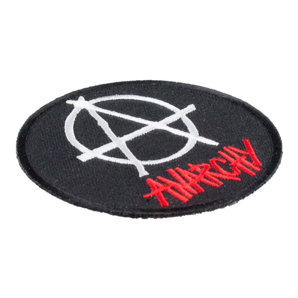 Anarchy Symbol Round Patch, Anarchy Symbol Patches — detail view 1
