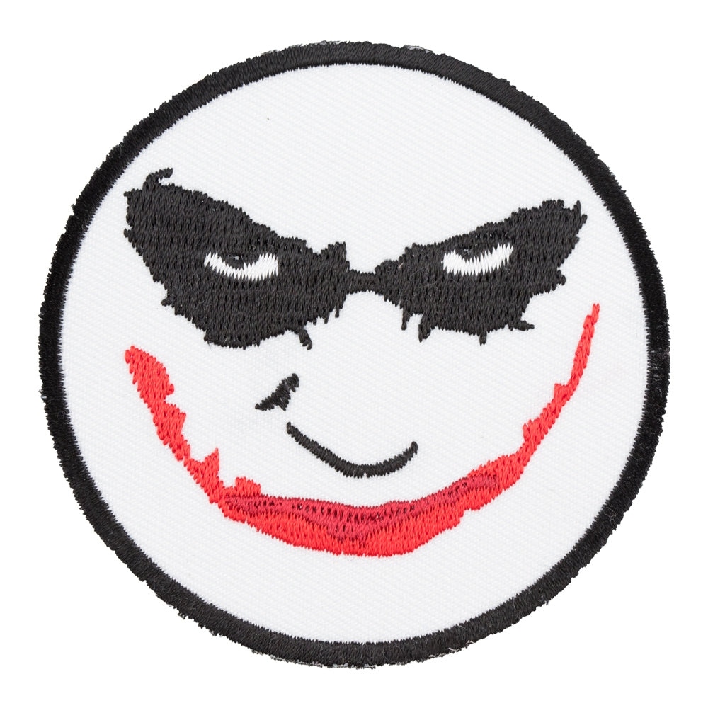 Evil Clown Smiley Face Patch, Smiley Face Patches — product image