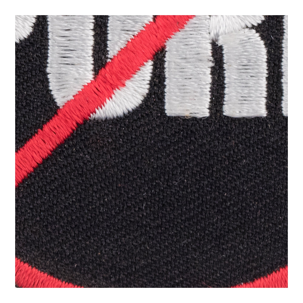 No Porn Round Patch, Funny Sayings Patches — detail view 1