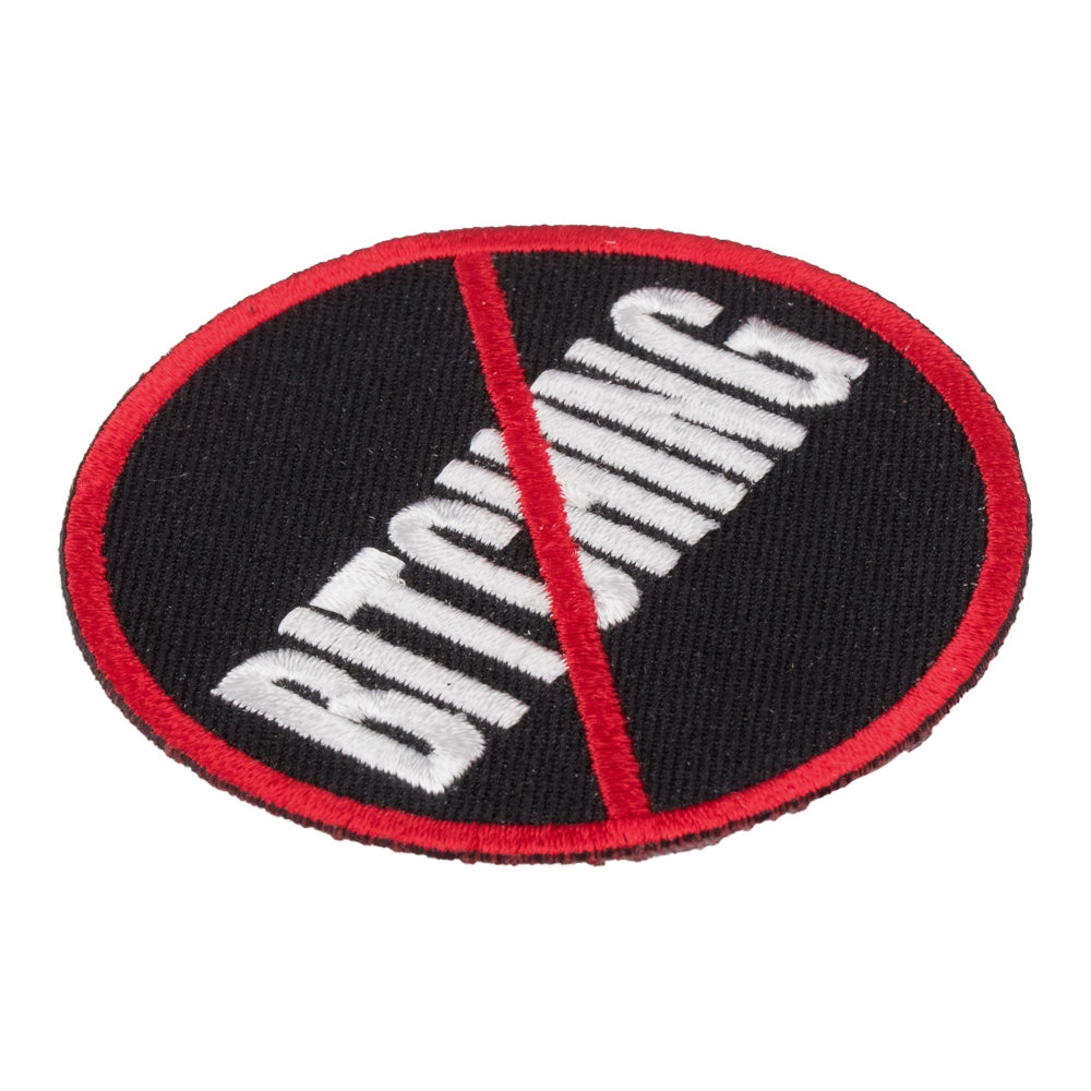 No Bitching Round Patch, Funny Sayings Patches — detail view 1