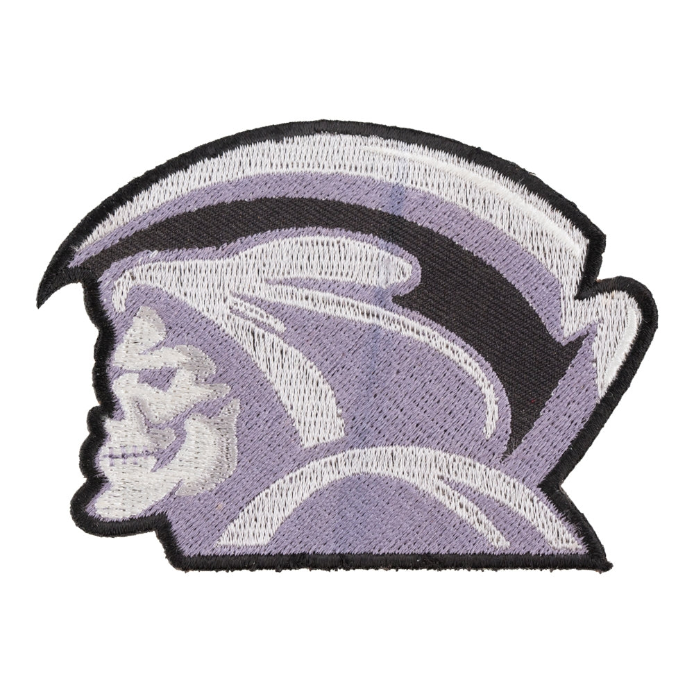 Grim Reaper Side Profile Patch, Reaper Skull Patches — product image