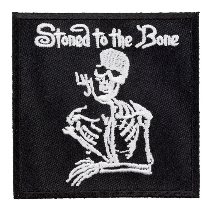 Stoned To The Bone Patch, Skeleton Patches — product image