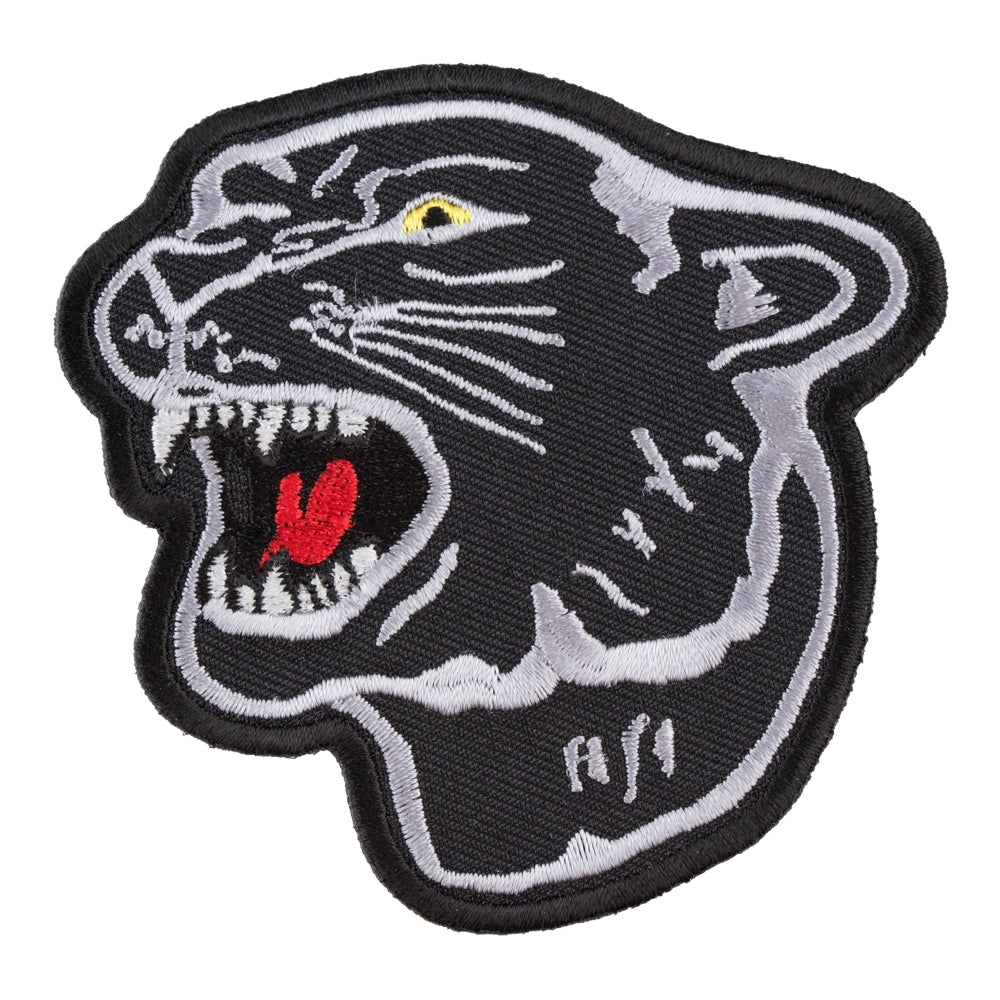 Black Panther Head Patch, Wild Animal Patches — product image