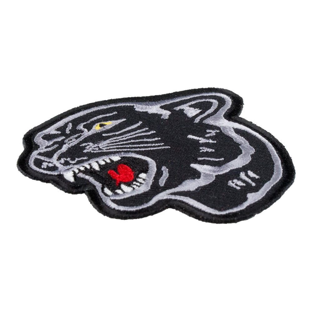 Black Panther Head Patch, Wild Animal Patches — detail view 1