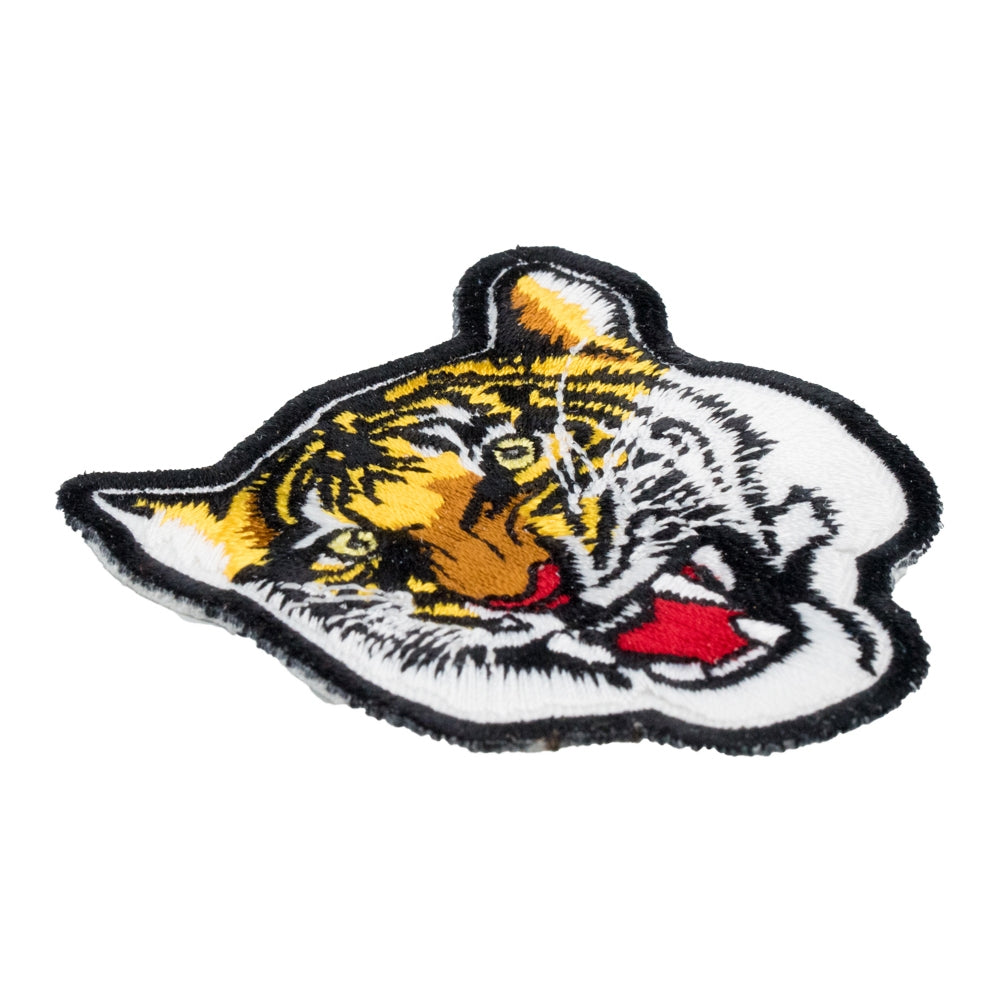 Yellow Tiger Head Patch, Bengal Tiger Patches — detail view 1