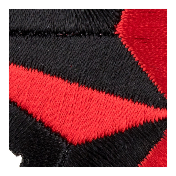 Nautical Star Red &amp; Black Patch, Star Patches — detail view 2