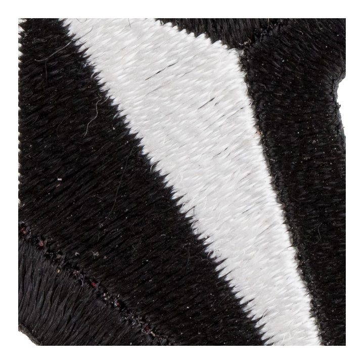 Nautical Star White &amp; Black Patch, Star Patches — detail view 2