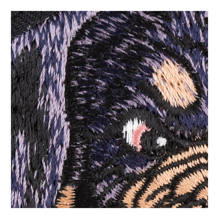 Mean Rottweiler Spiked Collar Patch, Dog Patches — detail view 2
