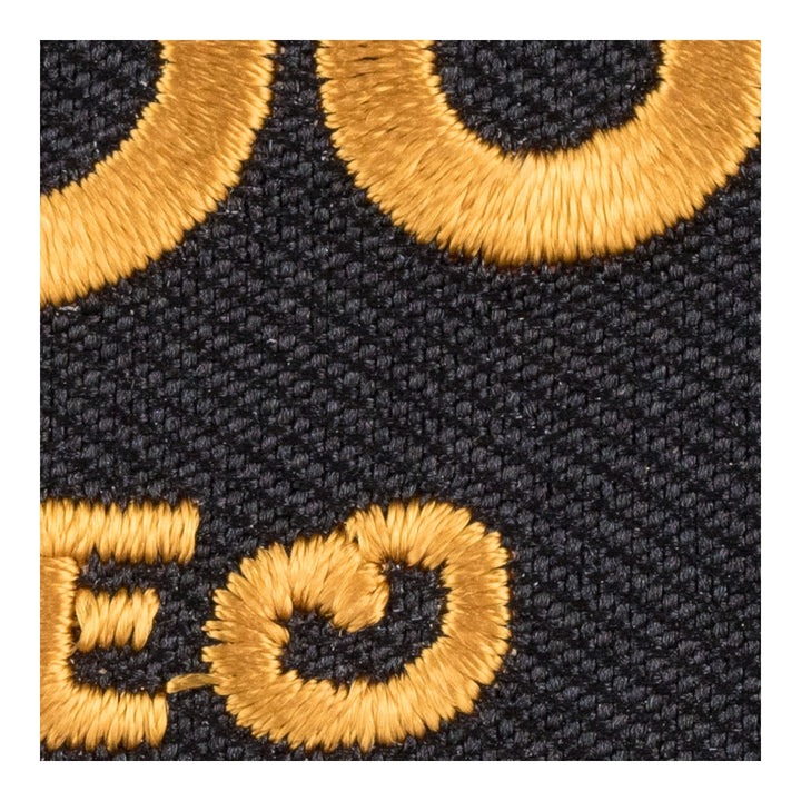 Zodiac Sign Leo Black &amp; Gold Patch, Zodiac Patches — detail view 2