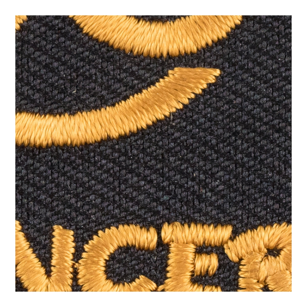 Zodiac Sign Cancer Black &amp; Gold Patch, Zodiac Patches — detail view 2