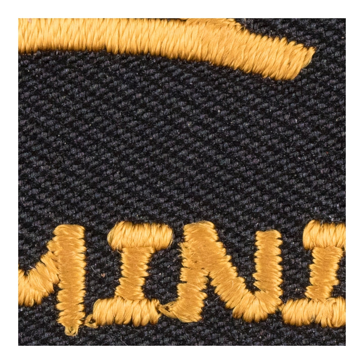 Zodiac Sign Gemini Black &amp; Gold Patch, Zodiac Patches — detail view 2