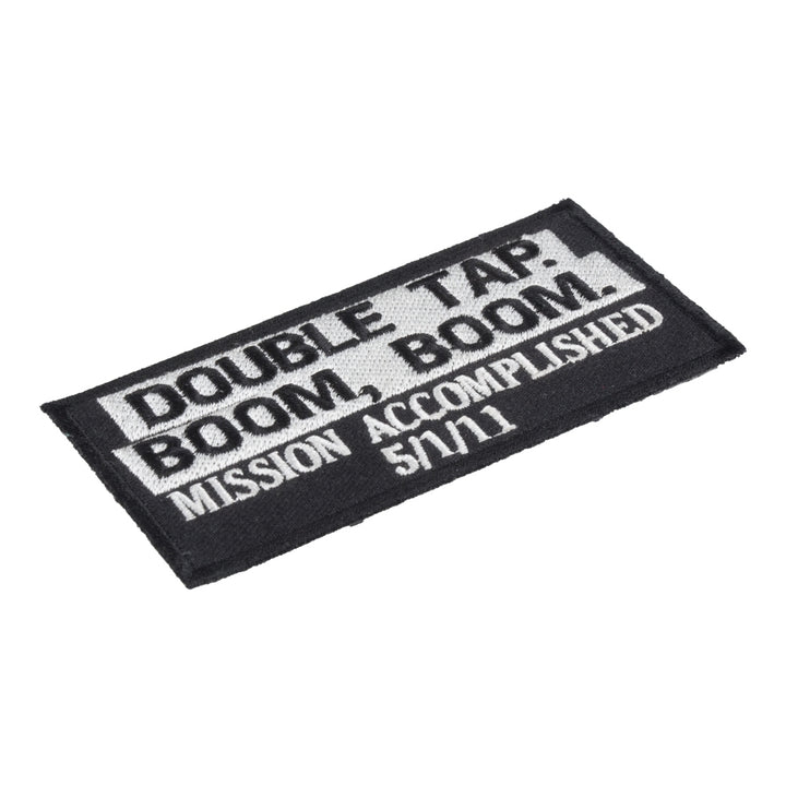 Double Tap Boom Boom Patch, Bin Laden Patches — detail view 2