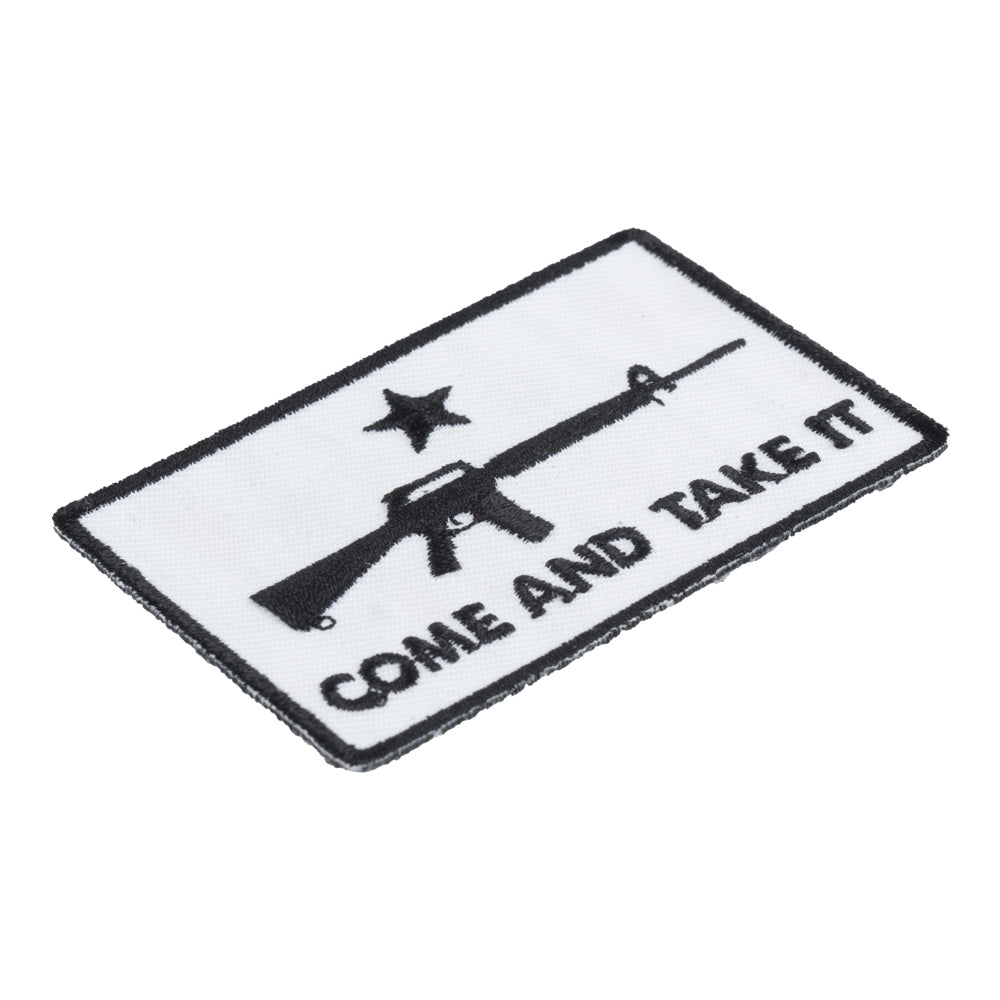 Come And Take It M-16 Patch, Patriotic Gun Patches — detail view 1