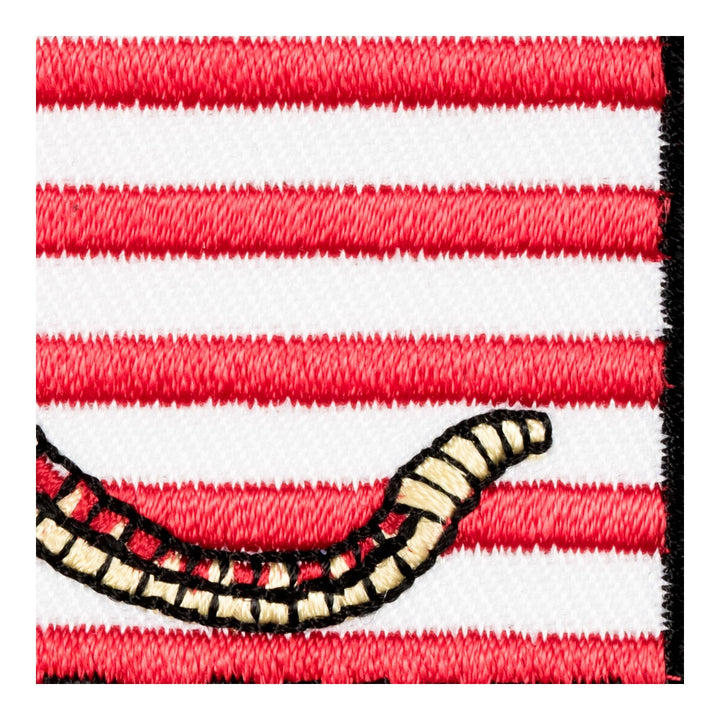 U.S. Navy Jack Gadsden Flag Patch, Patriotic Patches — detail view 1