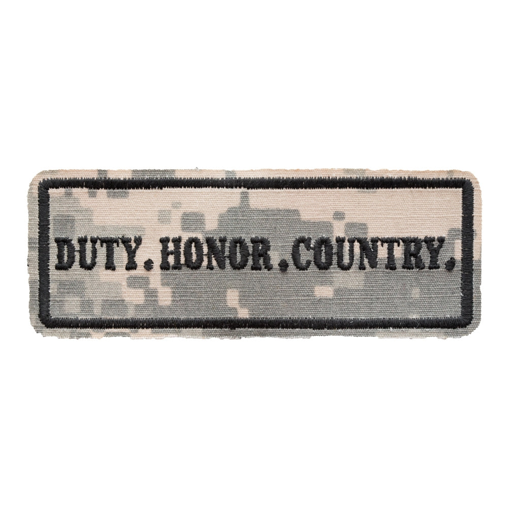 Duty Honor Country Camouflage Patch, Military Patches — product image