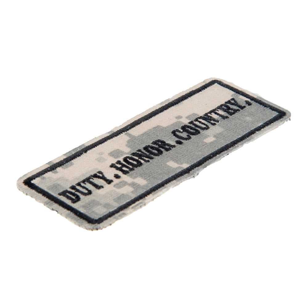 Duty Honor Country Camouflage Patch, Military Patches — detail view 1