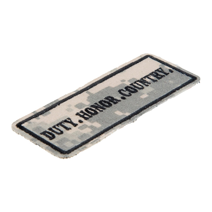 Duty Honor Country Camouflage Patch, Military Patches — detail view 1