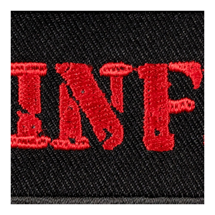 Infidel Red &amp; Black Patch, Military &amp; Patriotic Patches — detail view 2