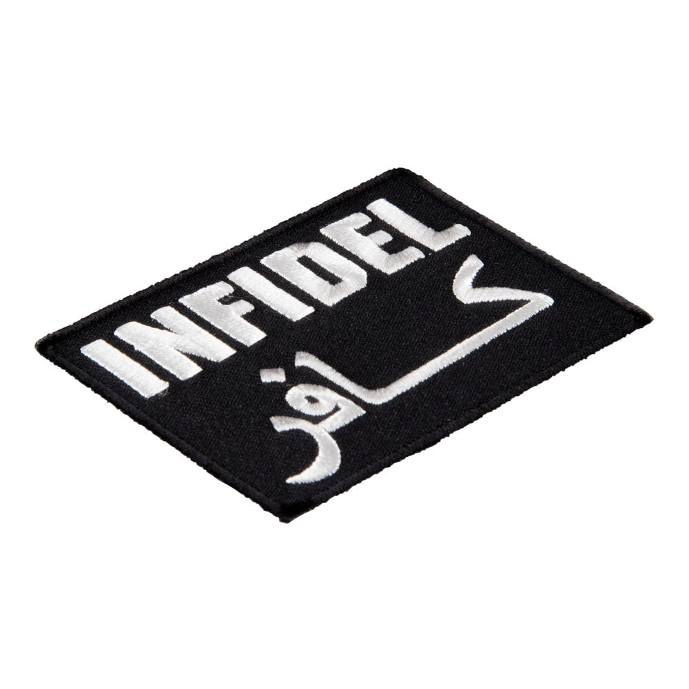 Infidel Arabic Writing Patch, Military &amp; Patriotic Patches — detail view 1
